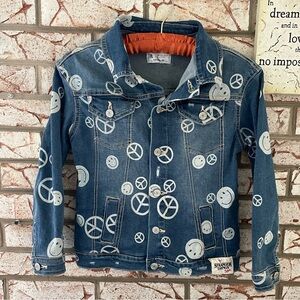 🌀Girls Denim ‘Stranger Things’ Jacket☮️